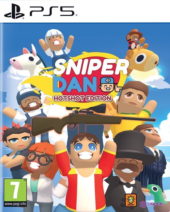 Pqube Sniper Dan - Standard Edition - PlayStation 5
