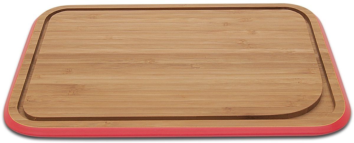 Pebbly Snijplank - S - Bamboe - Roze - 3760132810911
