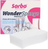 Sorbo Wonder Spons - Melamine Wonderspons 4 Stuks