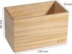 Sigel Opbergbox - Grenen - 130x80x75 mm