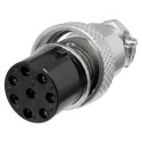 Euroconnex 8 Broches 1183 Connecteur Femelle GX16 Microphone