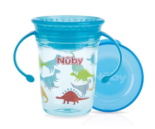 Nûby 360° Wonder Cup - Aqua - 240ml - 6m+
