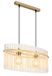 Globo 15698H3M GORLEY hanglamp goud glas E27