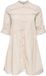 ONLY ONLCHICAGO-AIME 34 CORD TAP DRESS CC PNT Jurk Pumice Stone