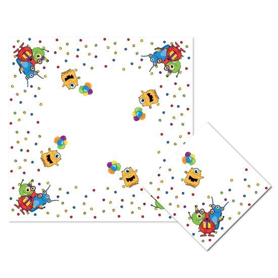 Partywinkel Monster Party Servetten 20 stuks