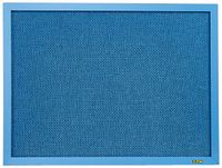 Bi-Office Blue Bells Prikbord met blauw oppervlak, frame van MDF, 60 x 45 cm