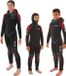 Seacsub Mlungo First 5 Mm Freediving Wetsuit Zwart 9 Years Kinderen