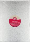 FunCakes Cake Board Rechthoek - Zilver - 35x25 cm