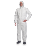DuPont ProShield 20, beschermend pak met capuchon, categorie III, type 5 en 6, wit, maat XXL