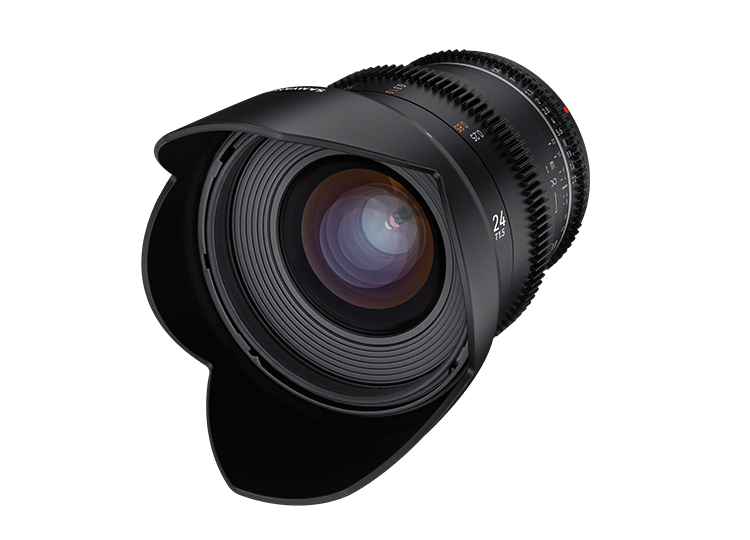 Samyang VDSLR 24mm T1.5 MK2 - Nikon F - Zwart