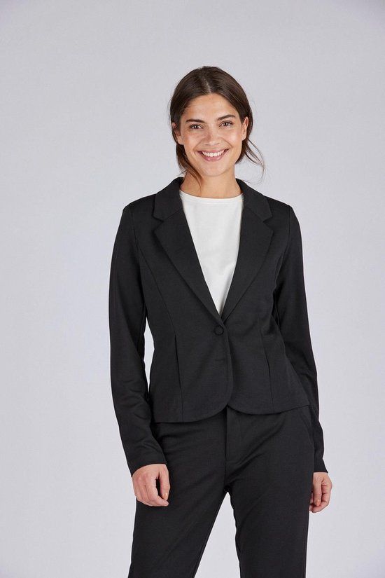 Freequent Blazer Fqnanni Ja Fashion Struc 126724 1000 Black Dames Maat - M