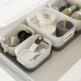 SmartStore Compact Opbergbox L Deksel Kunststof Grijs