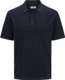 JACK & JONES PLUS - JJEGEORGE KNIT POLO SS SN PLS Heren Poloshirt