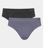 sloggi men GO Smooth Brief C2P Heren Onderbroek - Zwart Combinatie - Maat L