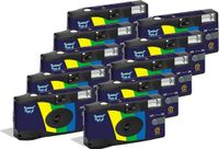 GT PHOTO Realishot Flash 27 Opnames Compacte Camera - Set van 10 - Blauw