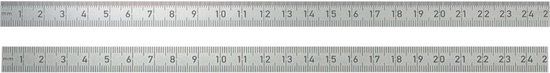 BMI 962030030 schaal flexibel staal, 300 mm, roestvrij staal, bovenkant 1/2 mm, verdeling onderkant 1/1 mm