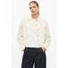 s.Oliver blouse met plooien - ecru