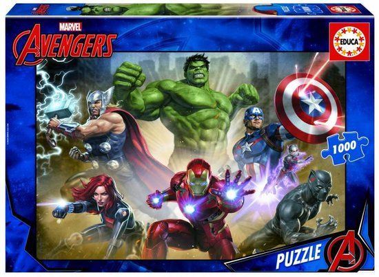 Educa - Marvel Avengers 1000 Teile Puzzle - 14+