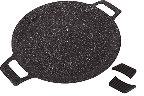 KAMBERG 0008106 Broodbak/Crêpe Pan 32 cm - Gegoten aluminium - Steencoating - Inductie - PFOA