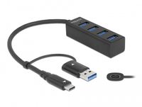 Delock 63828 USB 3.2 Gen 1 Hub