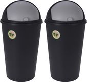 Storage Solutions Prullenbakken 2x stuks - 25L - gerecycled kunststof