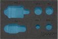 HAZET 2-componenten zachschuiminleg 163-217L · L x B: 172 mm x 114 mm