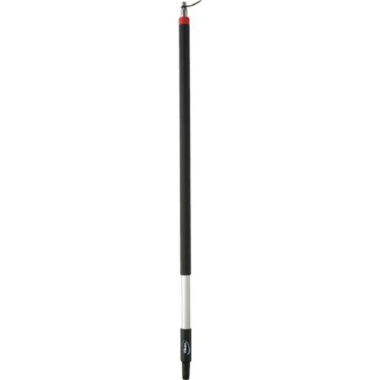Vikan ergonomische steel van 100cm met waterdoorvoer en slangpilaar - 299252