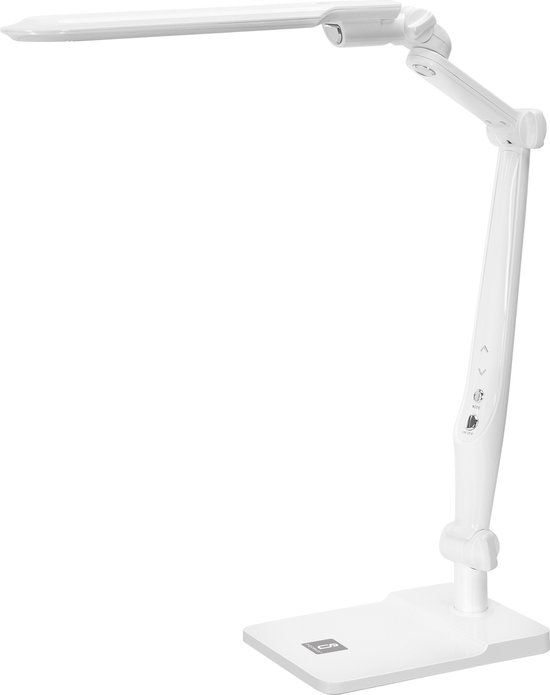Aigostar Alexander LED Bureaulamp - Dimbaar - Opvouwbaar - 6.6W - Instelbare Kleurtemperatuur - Wit