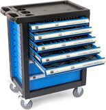 HBM 196-delige PREMIUM gereedschapswagen BLAUW