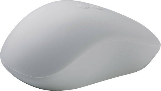 Renkforce Draadloze muis Radiografisch Infrarood Grijs 4 Spatwaterdicht Rechtshandigen