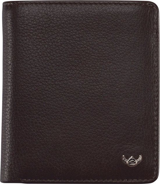 Golden Head Leren portemonnee Capri RFID Protect Kombischeintasche 1119 Dunkelbraun