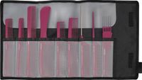 Jaguar A-Line Comb Set Berry