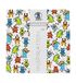 Ursus 703000193 - Premium Glitter Scrapbook paper Monster, ca. 30,5 x 30,5 cm, 5 vellen, motief 193