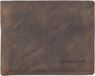 Greenland Nature Montenegro Portemonnee RFID Leer 12 cm - Jongens - Horizontaal - natur