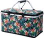 Panier de pique-nique isolé - Panier à provisions pliable - Avec poignée - Sac isotherme portable - Sac à main