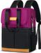 Unyqoos® Sac à dos isotherme Noir Violet