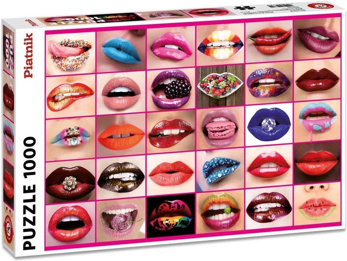 Piatnik 5477 Puzzel lippenbeharing 1000 delen