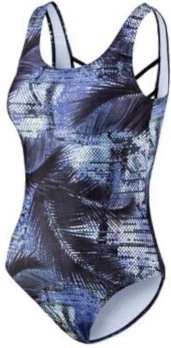 Beco Badpak Lady B-cup Polyamide/elastaan Blauw/zwart Maat 36