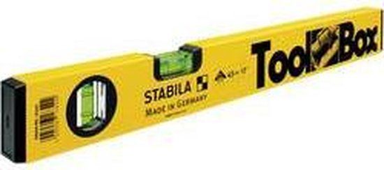 Stabila Toolbox 16320 Metalen waterpas 43 cm 0.5 mm/m