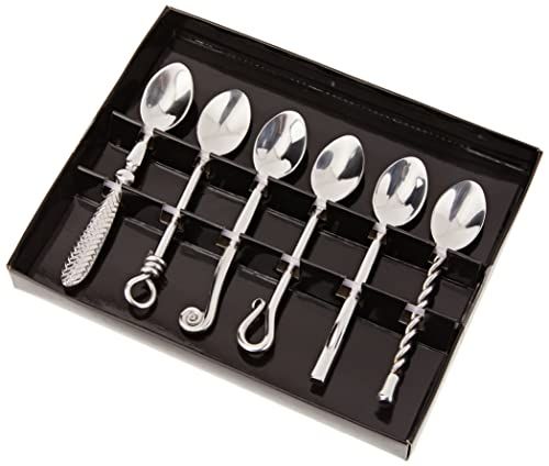 Jean Dubost Créations 96001 gemengde mokkallepel - 6 stuks