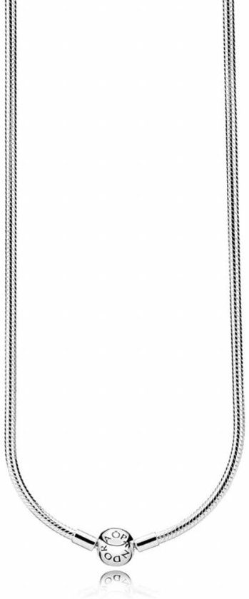 PANDORA Silver necklace with round clasp 590742HV