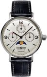 Zeppelin 8075-5 LZ 129 Hindenburg Mondphase horloge 36 mm