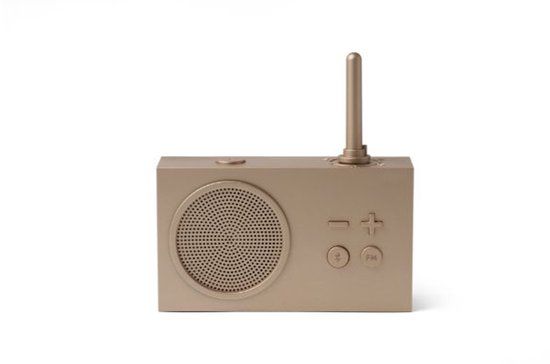 Lexon Tykho 3 FM Radio / BT Speaker - Gold