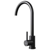 Teka UNI 9310 Robinet de cuisine Noir Acier inoxydable Bec C