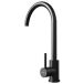 Teka UNI 9310 Robinet de cuisine Noir Acier inoxydable Bec C