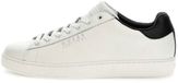 Guess Nola Heren Sneakers Wit/Zwart Leer Maat 42