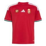 ADIDAS PERFORMANCE Shirt fonctionnel 'Hungary 26 Home Kids' moutarde / rouge vif / blanc