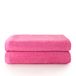 Top Towel Plus - Grote Badhanddoeken - 2 Stuks - 100 x 150 cm - 100% Katoen - Aardbei