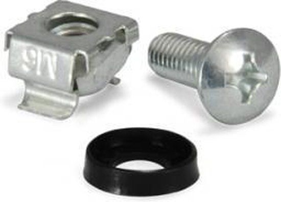 Equip 922491 schroef/bout 16 mm 4 stuk(s) M6 Bolts & nuts