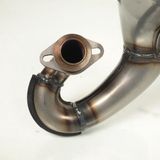 Pot Giannelli Uitlaatpijp voor Yamaha 125 DTR (1989-1992) - Gris